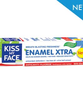 Kiss My Face Enamel Extra Gel Toothpaste  (1×4.5 OZ)