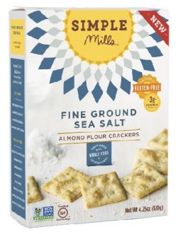 Simple Mills Fine Ground Sea Salt Crackers (6X4.25 OZ)