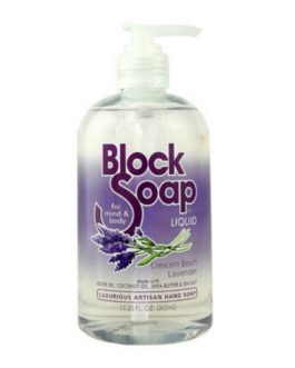 Blocksoap Crescent Beach Lavender Liquid Soap (1×12.25 OZ)