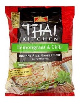 Thai Kitchen Lemongrass & Chili Instant Rice Noodle Soup (12×1.6 OZ)