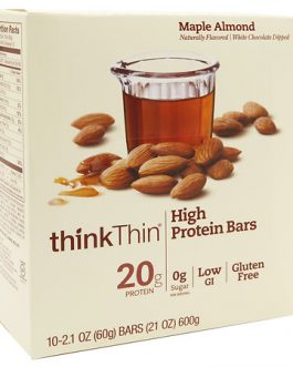 ThinkThin Bar Maple Almond  (10×2.1 OZ)