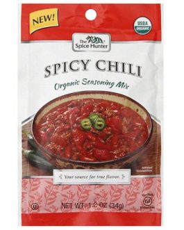 The Spice Hunter Organic Chili Mix Spicy (12×1.2 OZ)