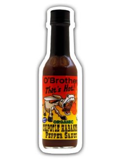 O`Brothers Hot Sauce Chipotle Habanero Pepper Sauce (12X5 OZ)