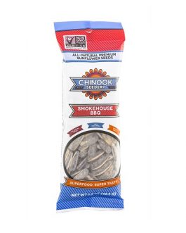 Chinook Sunflower Seeds Smokehouse BBQ (16×1.5 OZ)