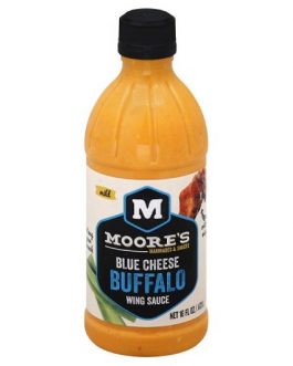 Moore’s Blue Cheese Buffalo Wing Sauce (6×16 OZ)