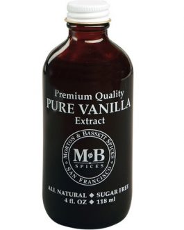 Morton & Bassett Vanilla Extract (3×4 OZ)