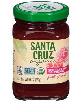 Santa Cruz Organic Seedless Red Raspberry Fruit Spread (6X9.5 OZ)