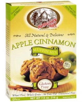 Hodgson Mill Apple Cinnamon Muffin Mix  (6×7.6 OZ)