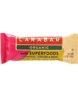 Larabar Organic With Superfoods Turmeric Ginger and Beet (15×1.6 OZ)