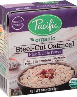 Pacific Natural Foods Flax And Chia Power Oatmeal (12X10 OZ)