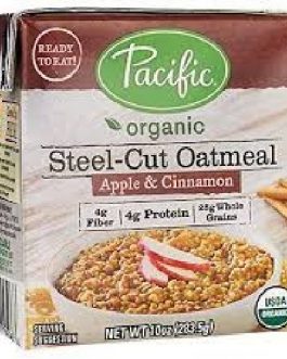 Pacific Natural Foods Unsweetened Oatmeal (12X10 OZ)