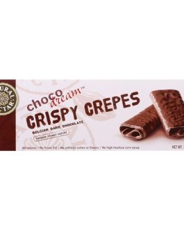 Natural Nectar Belgian Crispy Dark Chocolate Crepe (8×3.5 OZ)