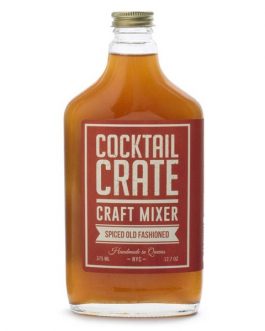 Cocktail Crate Spiced Old Fashioned Craft Mixer  (6×12.7 OZ)