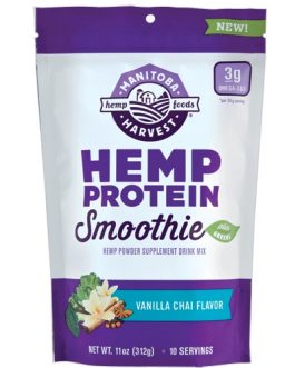 Manitoba Harvest Hemp Protein Smoothie Vanilla Chai (1×11 OZ)