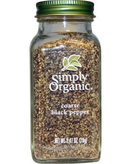 Simply Organic Pepper Black Coarse (6X2.47 OZ)