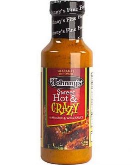 Johnny’s  Sweet Hot & Crazy Marinade (6×12 OZ)