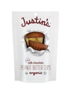 Justin’s Organic Milk Chocolate Peanut Butter Cups  (6×4.7 OZ)