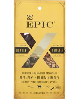 Epic Trail Mix Beef Jerky Hunt and Harvest Mountain Medley (8×2.25 OZ)