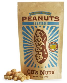 CB’s Jumbo Peanuts Unsalted  (12×12 OZ)