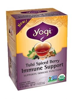 Yogi Tulsi Spiced Berry Immune Support Tea (6×16 BAG )