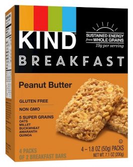 Kind Breakfast Bars Peanut Butter (8×4 PACK)