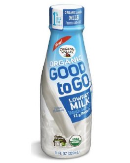 Organic Valley Good To Go Lowfat Milk 1% Original (12X11 OZ)