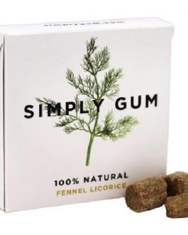 Simply Gum All Natural Gum Fennel Licorice (12X15 Ct)