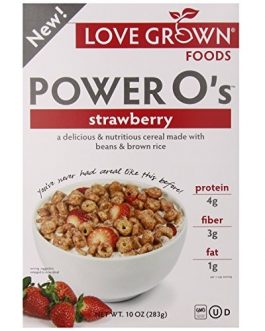 Love Grown Foods Power O’s Strawberry (6×10 OZ)