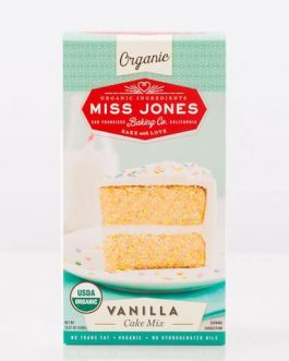 Miss Jones Organic Vanilla Cake Mix (6×15.87 OZ)