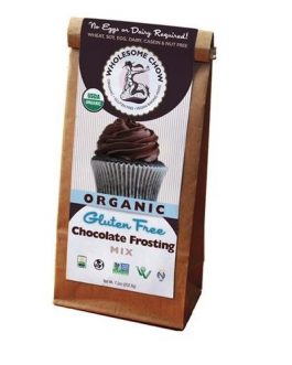 Wholesome Chow Organic Gluten Free Frosting Mix Chocolate (6×7.2 OZ)