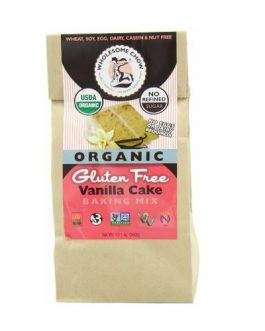 Wholesome Chow Organic Gluten Free Cake Mix Vanilla (6×12.1 OZ)