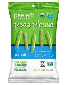 Peeled  Peel Peas Sea Salt (12X3.3 OZ)