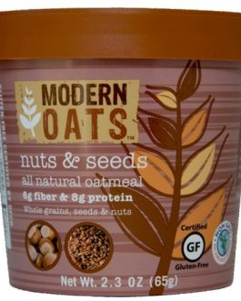 Modern Oats Nuts & Seeds All Natural Oatmeal (6×2.3 OZ)