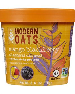 Modern Oats Mango Blackberry Oatmeal (6×2.6 OZ)