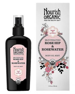 Nourish Body Oil Mist Rejuvenating Rosehip And Rosewater (1×3 OZ)