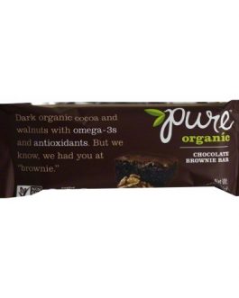 Pure Organic  Chocolate Brownie (12X1.7 OZ)