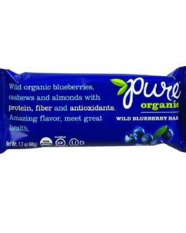 Pure Organic  Wild Blueberry Bars (12X1.7 OZ)