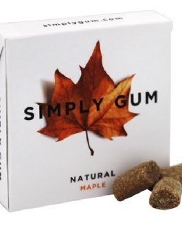 Simply Gum All Natural Gum Maple (12X15 Ct)