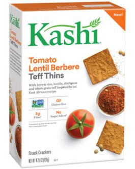 Kashi Teff Thins Tomato Lentil Berbere (6×4.25 OZ)