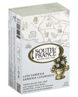 South of France Lush Gardenia Mild Bar Soap  (1×6 OZ)