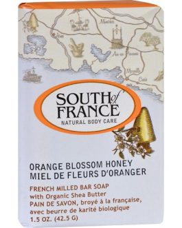 South of France Bar Soap Orange Blossom Honey (1×6 OZ)