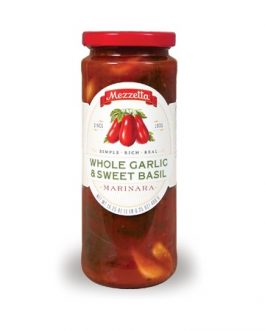 Mezzetta Marinara Whole Garlic & Sweet Basil Sauce (6×16.25 OZ)