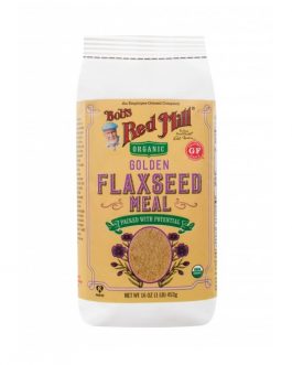 Bob’s Red Mill Organic Gluten Free Golden Flaxseed Meal (4×16 OZ)