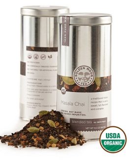 Golden Moon Masala Chai Tea (6×3.5 OZ)