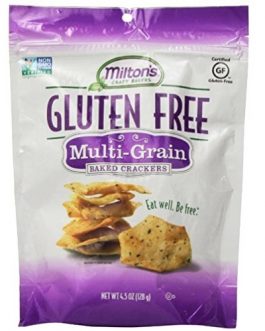 Milton’s Gluten Free Baked Crackers Multigrain (12×4.5 OZ)