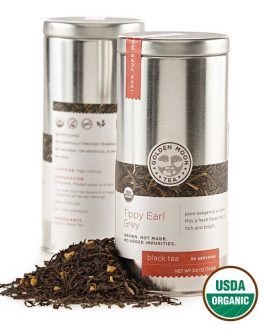 Golden Moon Tippy Earl Grey Tea (6×2.5 OZ)