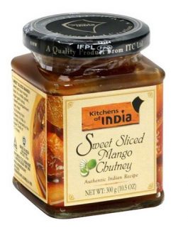 Kitchens Of India Sweet Sliced Mango Chutney  (6×10.5 OZ)