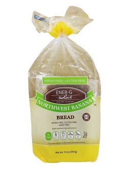 Ener-G Select Gluten Free Bread Northwest Banana (6×14 OZ)