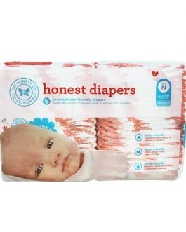 The Honest Company Diapers Giraffes Size N  (1×40 Ct)