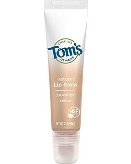 Tom’s of Maine Lip Gloss Summer Sand (12×0.5 OZ)